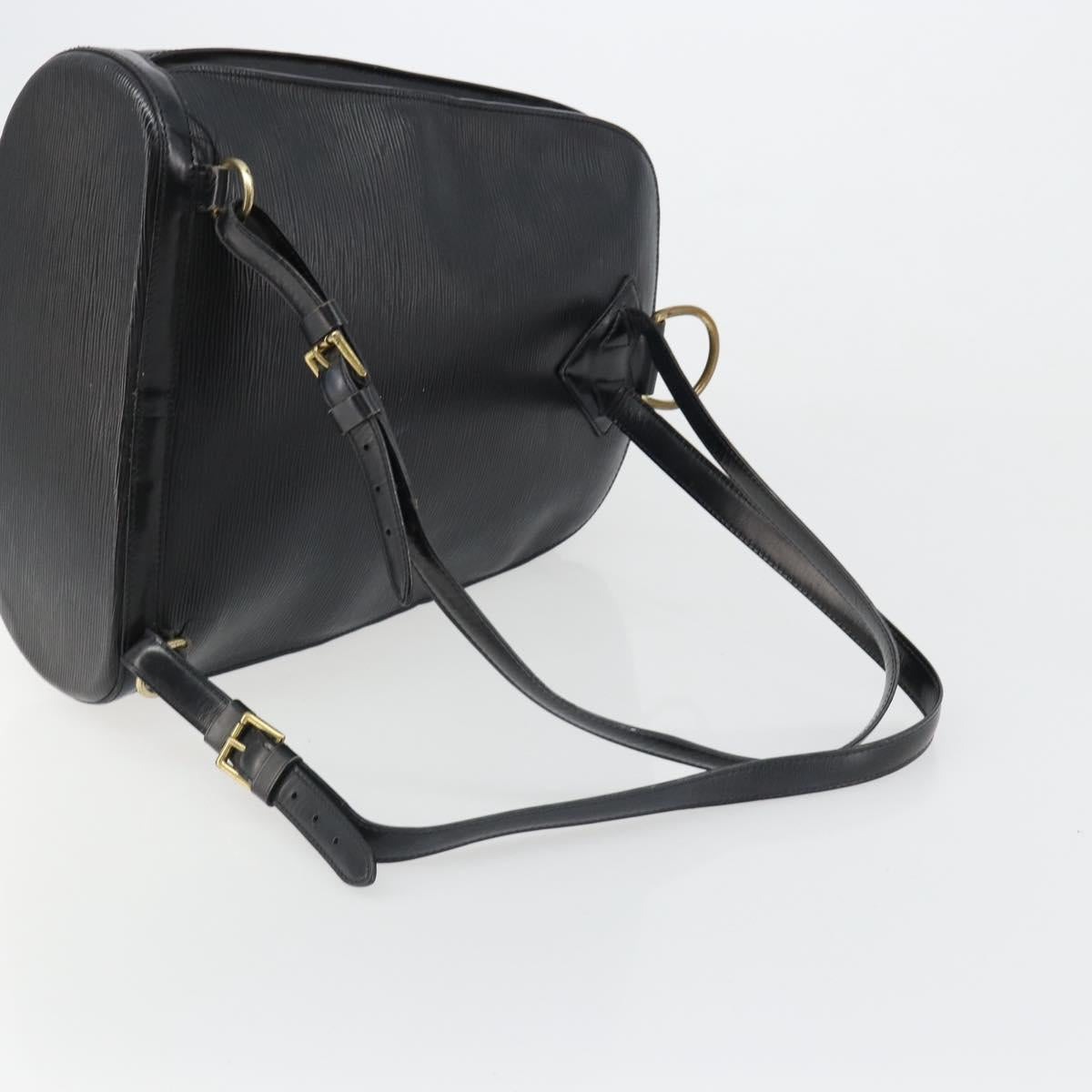 LOUIS VUITTON Epi Coblanc Shoulder Bag Black M52292 LV Auth bs35531