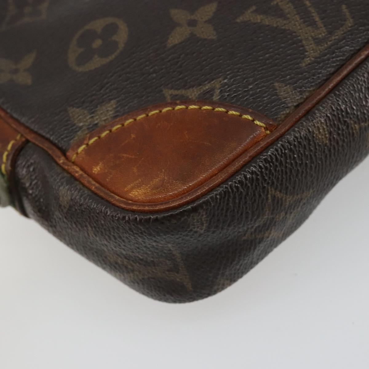 LOUIS VUITTON Monogram Marly Dragonne PM Clutch Bag M51827 LV Auth bs35536