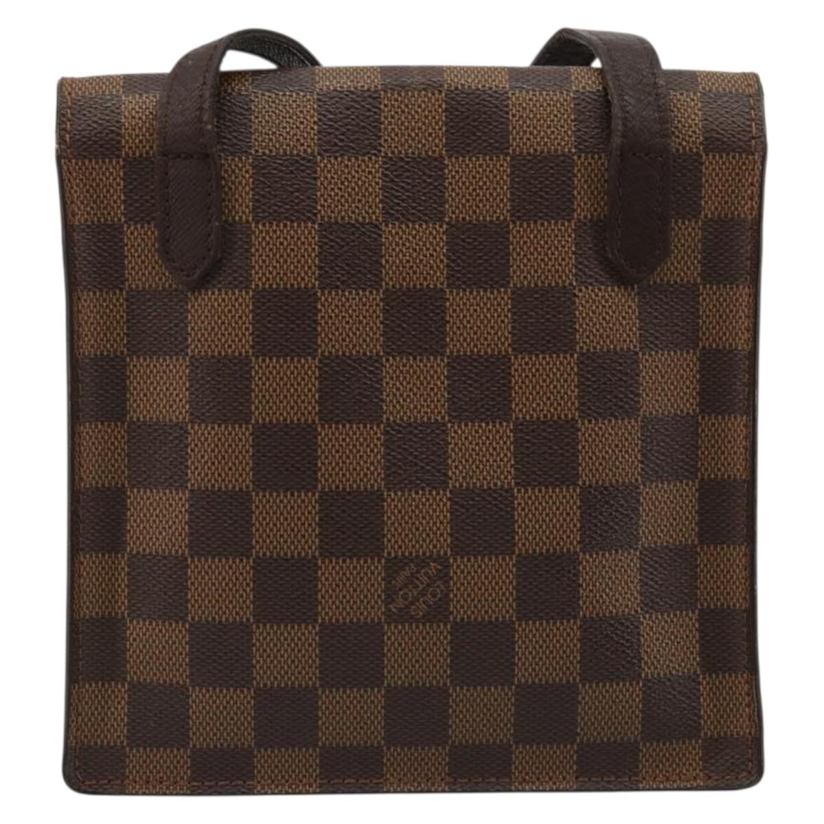LOUIS VUITTON Damier Ebene Pimlico Shoulder Bag N45272 LV Auth bs35537