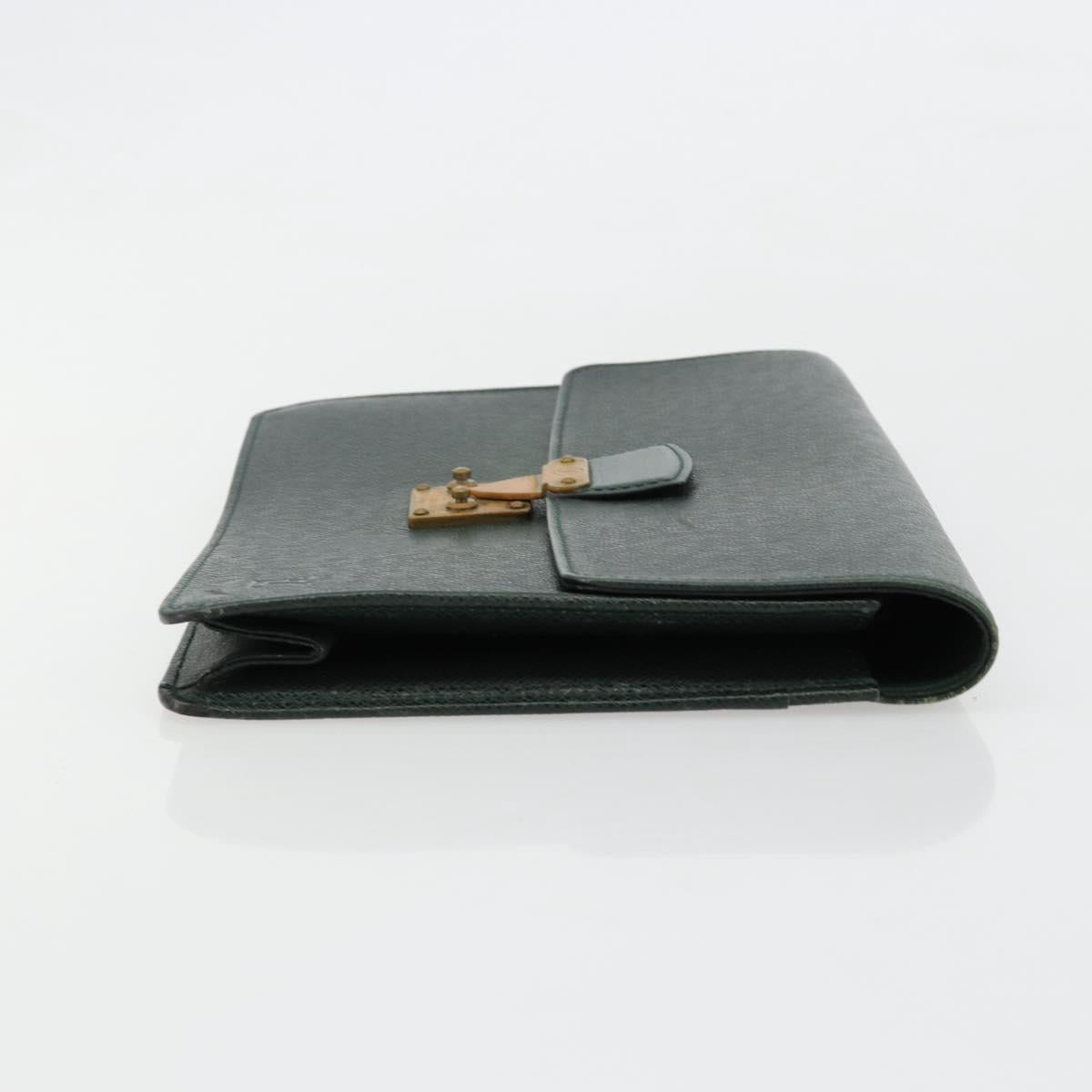 LOUIS VUITTON Taiga Pochette Kourad Clutch Bag Epicea M30194 LV Auth bs35554