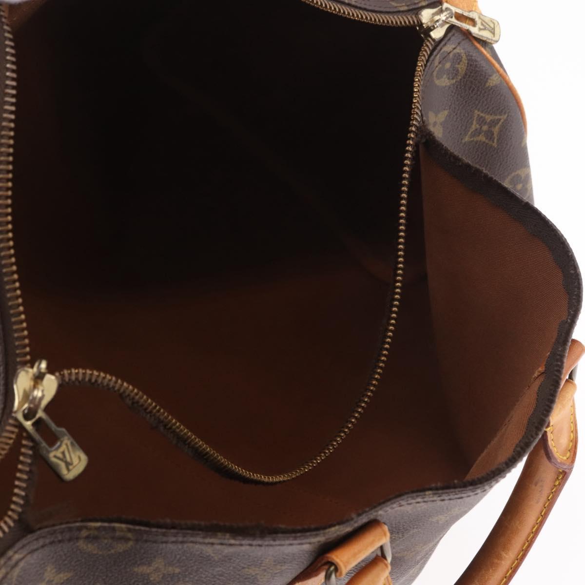 LOUIS VUITTON Monogram Keepall 50 Boston Bag M41426 LV Auth bs35556