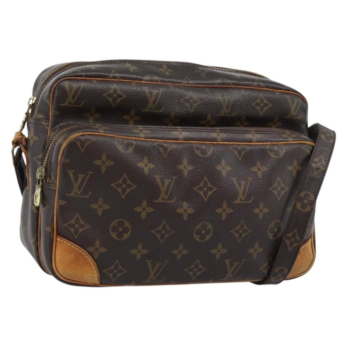 LOUIS VUITTON Monogram Nile Shoulder Bag M45244 LV Auth bs35559