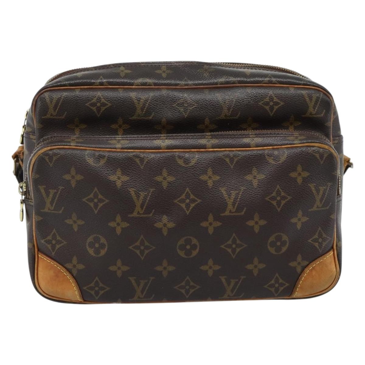LOUIS VUITTON Monogram Nile Shoulder Bag M45244 LV Auth bs35559