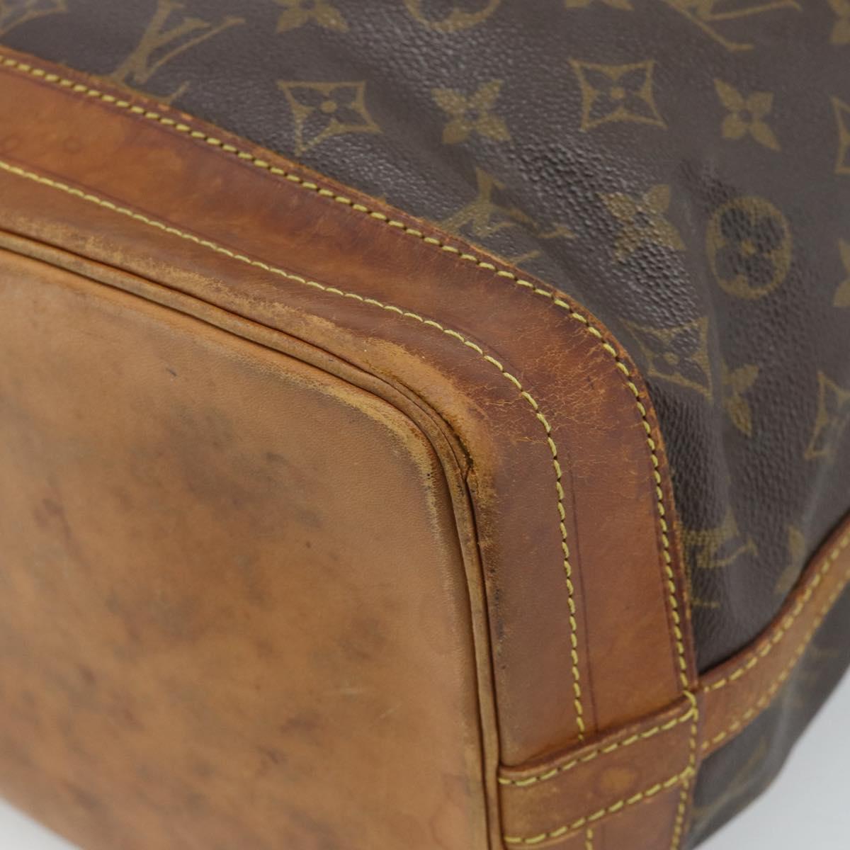 LOUIS VUITTON Monogram Noe Shoulder Bag M42224 LV Auth bs35560