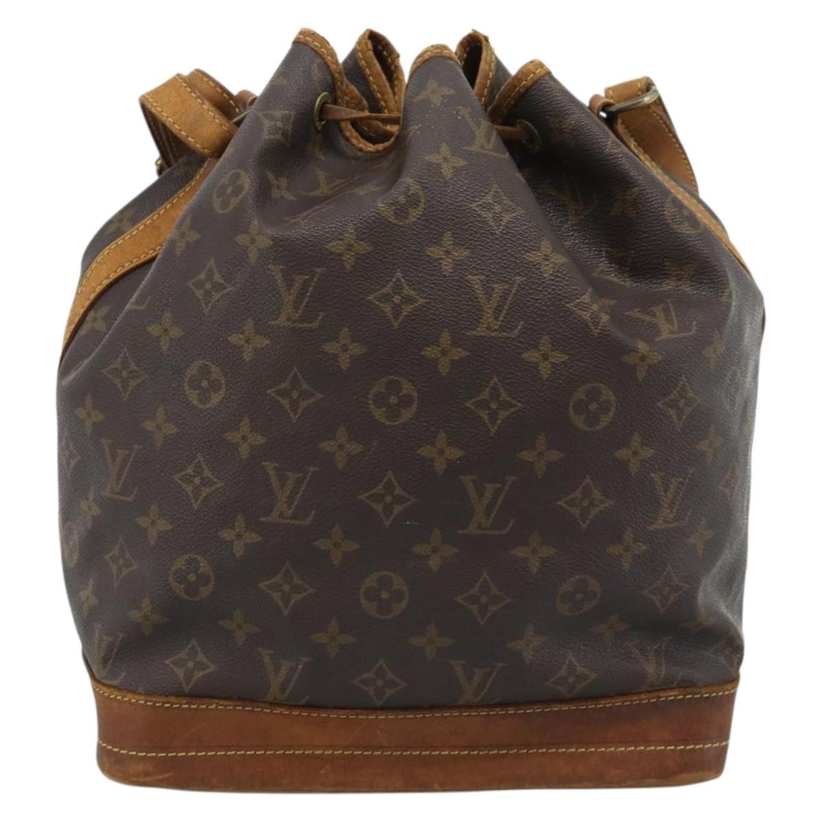 LOUIS VUITTON Monogram Noe Shoulder Bag M42224 LV Auth bs35560