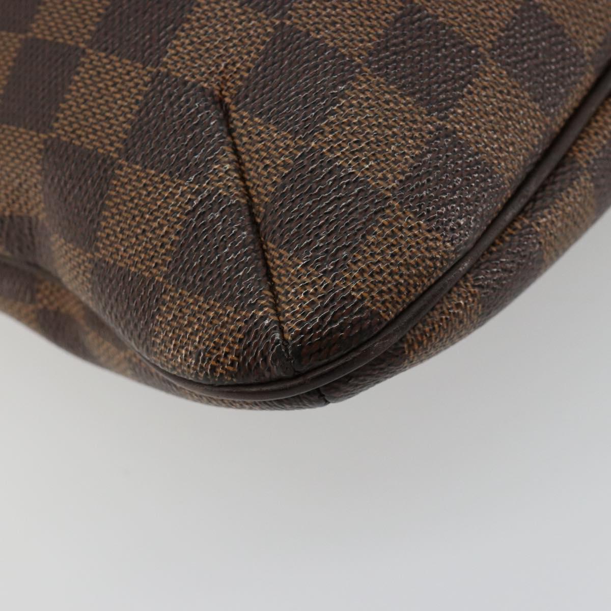LOUIS VUITTON Damier Ebene Bloomsbury PM Shoulder Bag N42251 LV Auth bs35564
