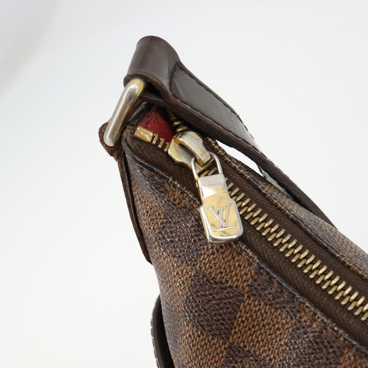 LOUIS VUITTON Damier Ebene Bloomsbury PM Shoulder Bag N42251 LV Auth bs35564