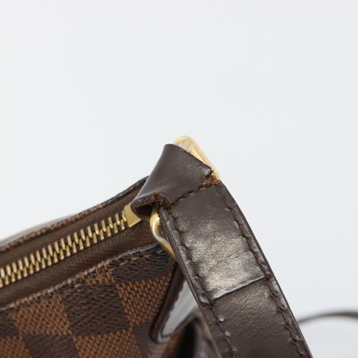 LOUIS VUITTON Damier Ebene Bloomsbury PM Shoulder Bag N42251 LV Auth bs35564
