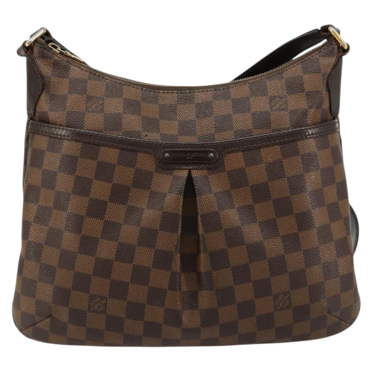 LOUIS VUITTON Damier Ebene Bloomsbury PM Shoulder Bag N42251 LV Auth bs35564