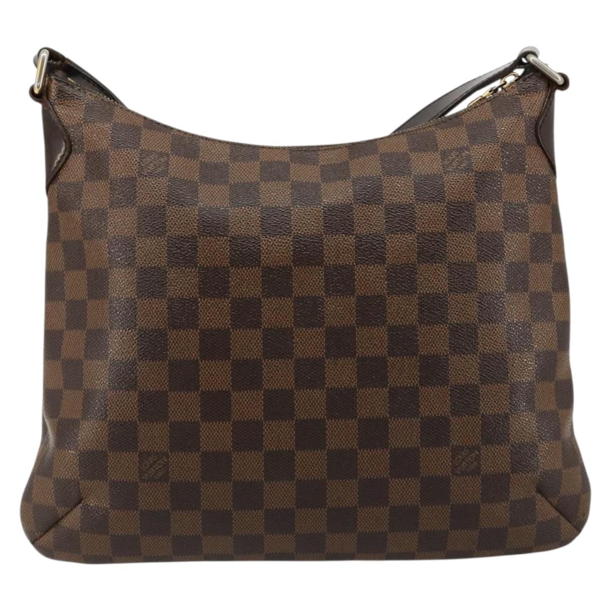 LOUIS VUITTON Damier Ebene Bloomsbury PM Shoulder Bag N42251 LV Auth bs35564
