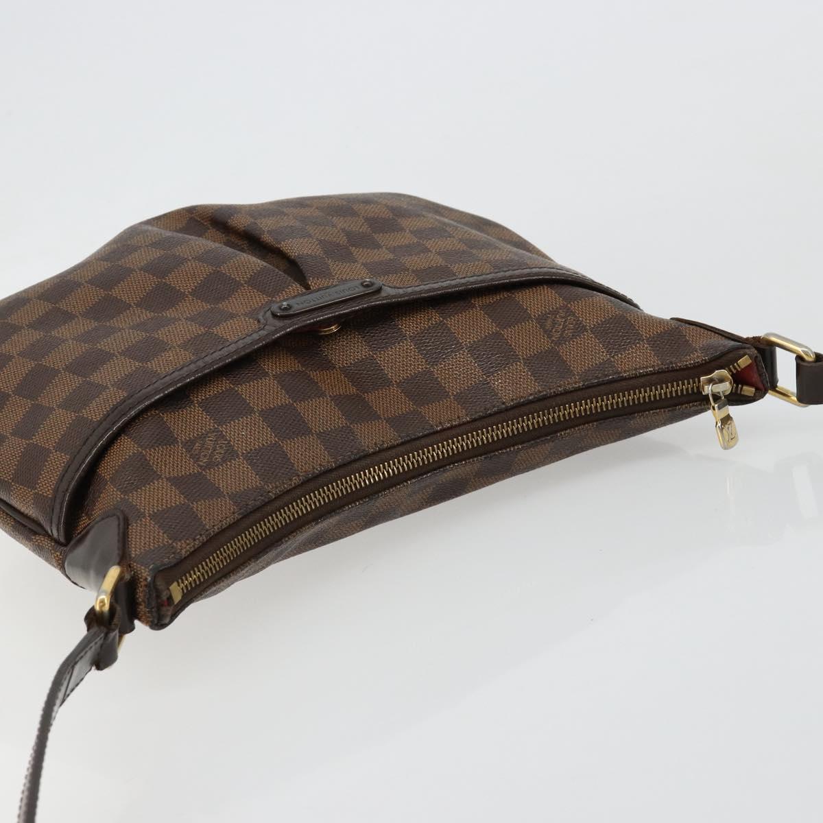 LOUIS VUITTON Damier Ebene Bloomsbury PM Shoulder Bag N42251 LV Auth bs35564