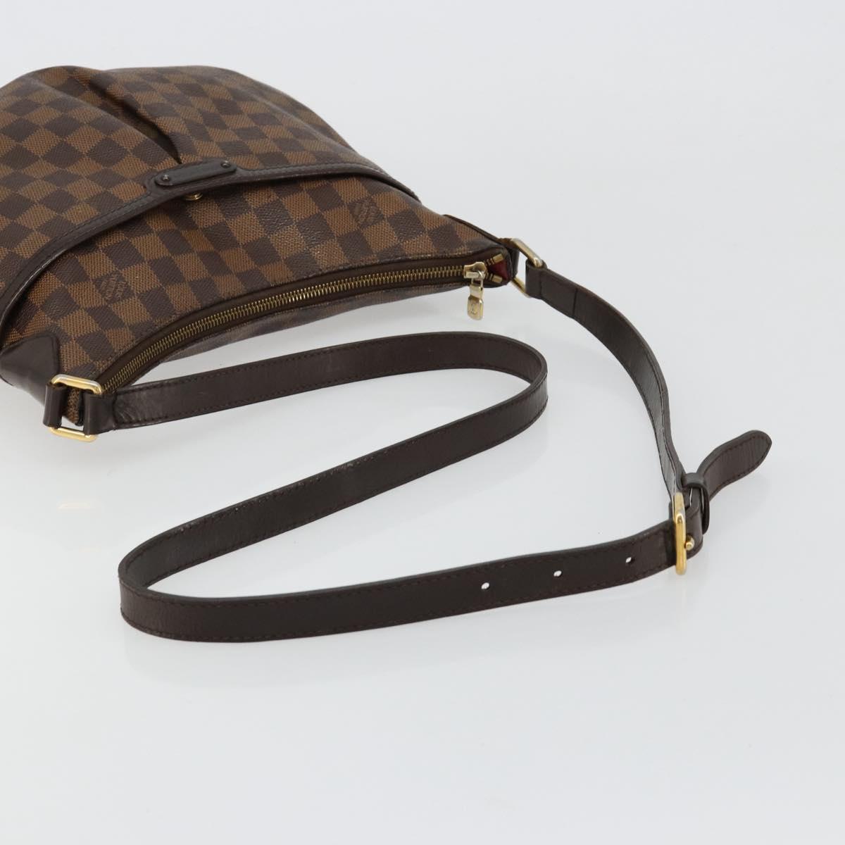 LOUIS VUITTON Damier Ebene Bloomsbury PM Shoulder Bag N42251 LV Auth bs35564