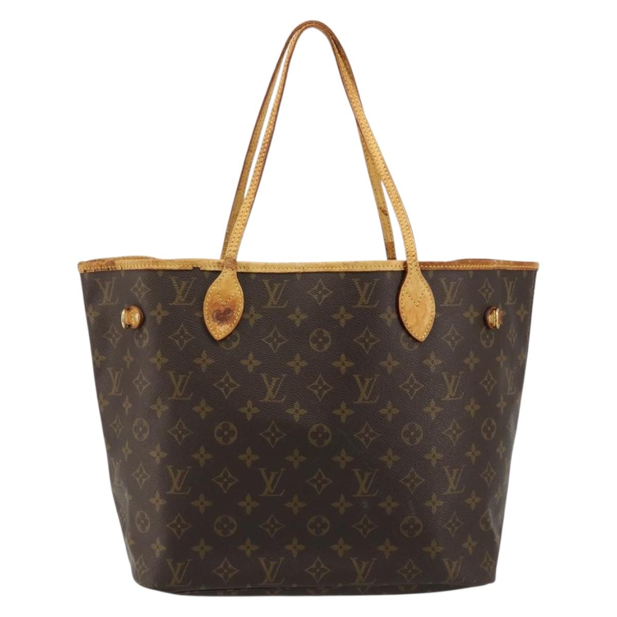 LOUIS VUITTON Monogram Neverfull MM Tote Bag M40156 LV Auth bs35567