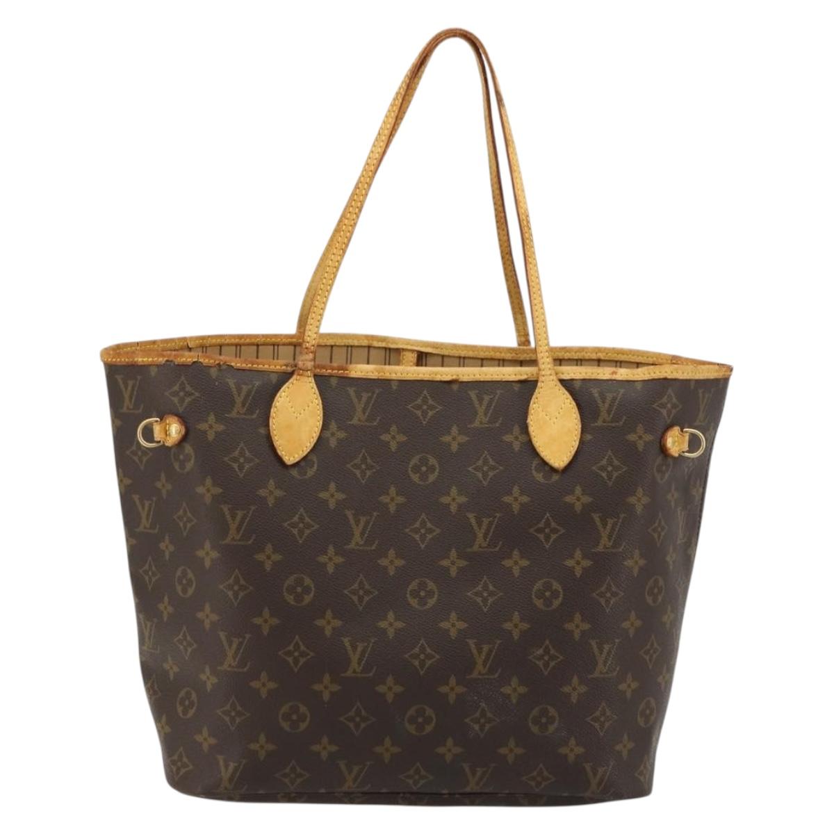 LOUIS VUITTON Monogram Neverfull MM Tote Bag M40156 LV Auth bs35567