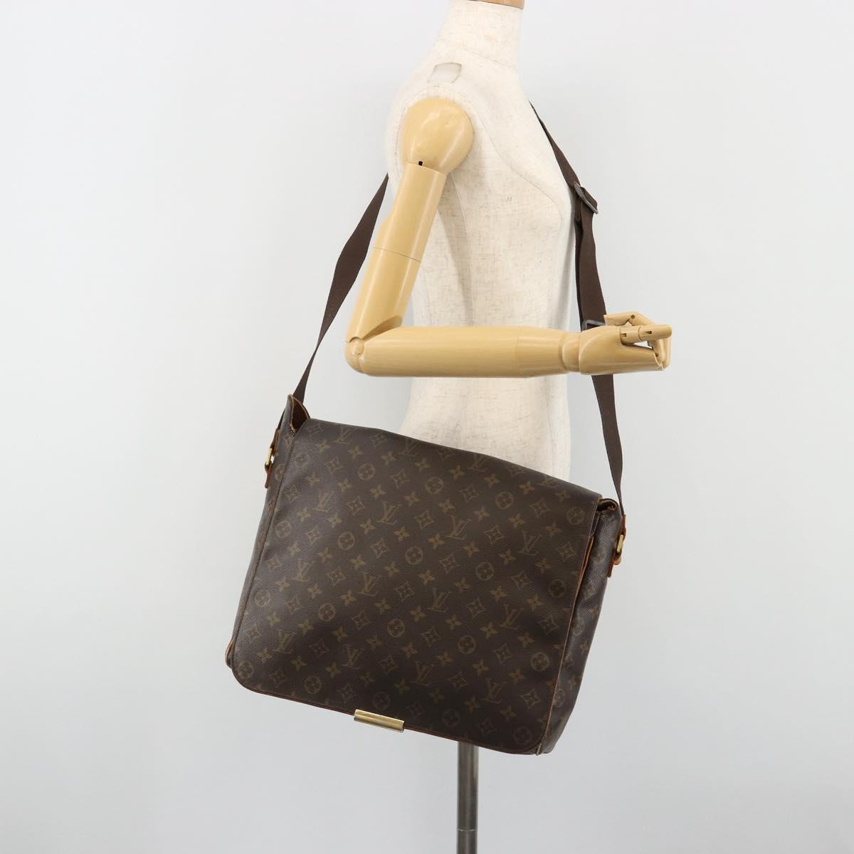 LOUIS VUITTON Monogram Abbesses Shoulder Bag M45257 LV Auth bs35568