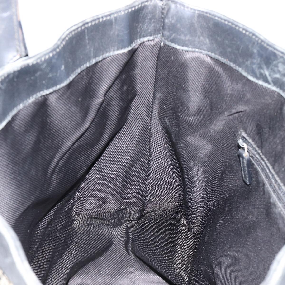 GUCCI GG Canvas Tote Bag Black 002 1121 Auth bs35575