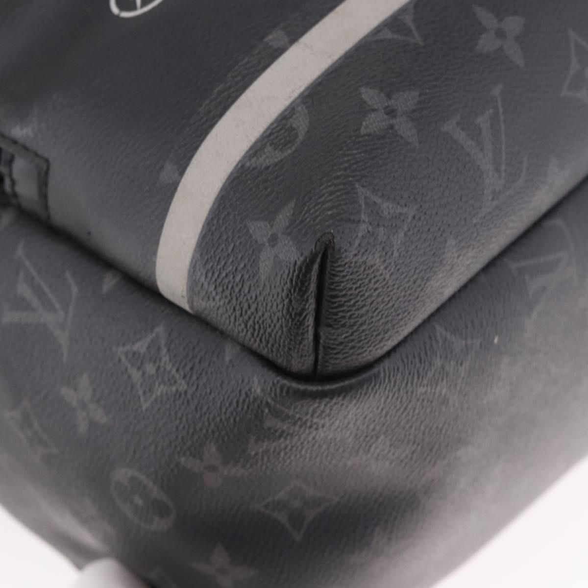 LOUIS VUITTON Monogram Eclipse Flash Apollo Backpack M43408 LV Auth bs35594