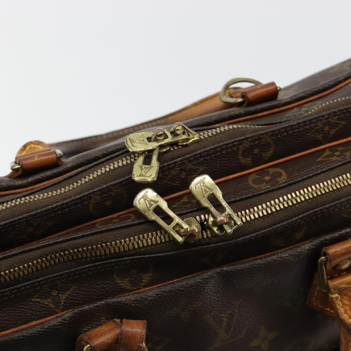 LOUIS VUITTON Monogram Porte Documents Voyage 2 Compartments M53362 Auth bs35595