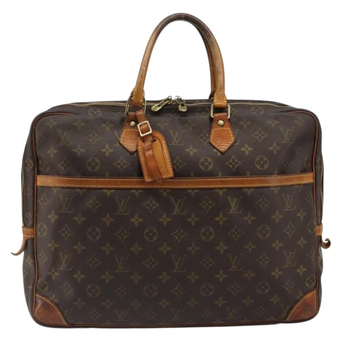 LOUIS VUITTON Monogram Porte Documents Voyage 2 Compartments M53362 Auth bs35595