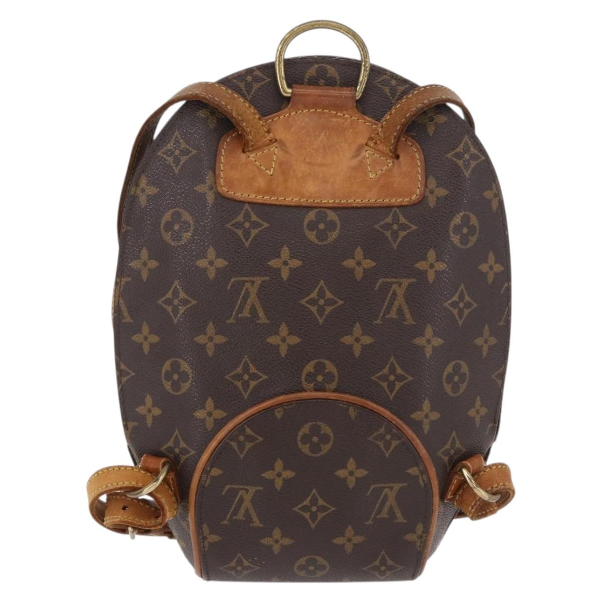 LOUIS VUITTON Monogram Ellipse Sac A Dos Shoulder Bag M51125 LV Auth bs35596