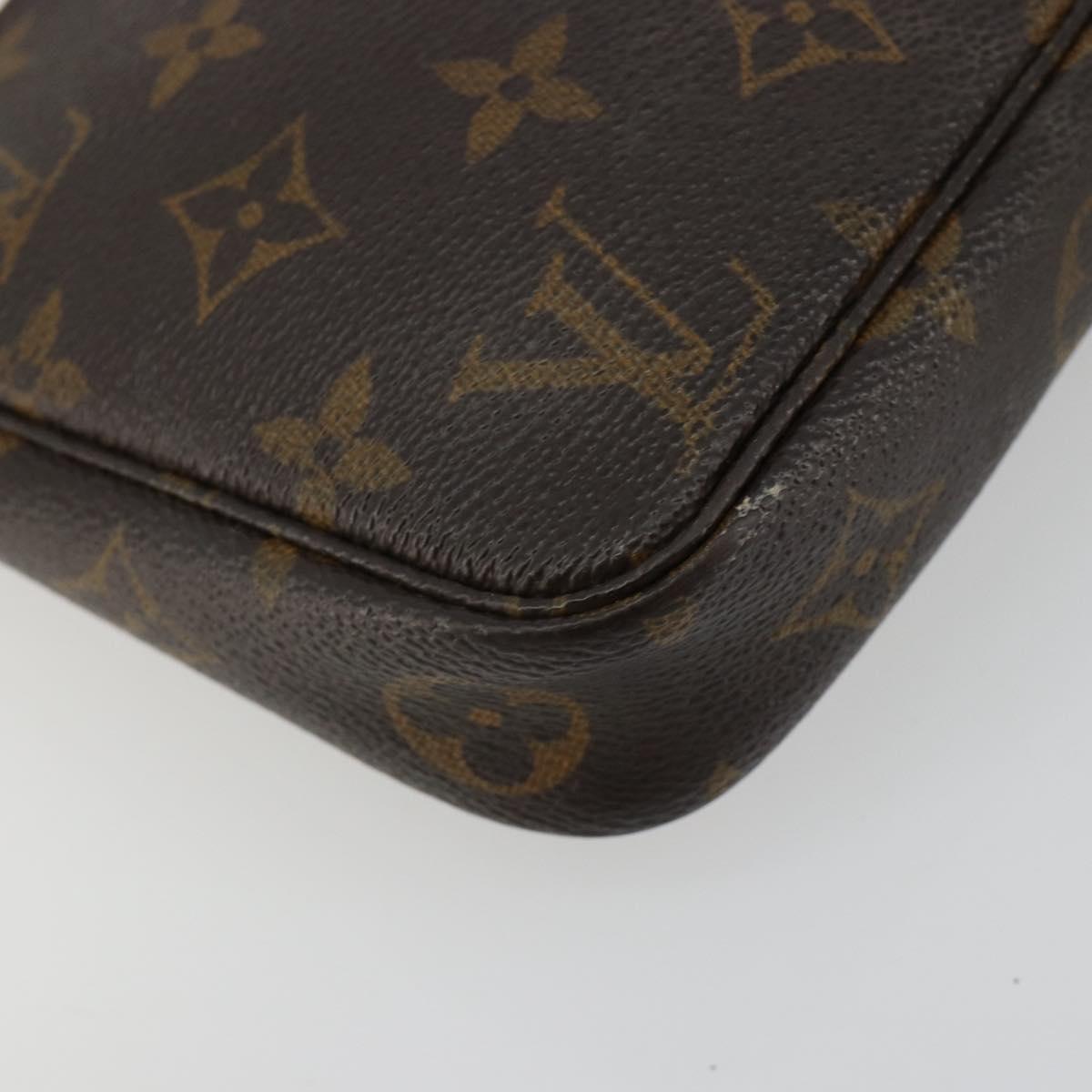 LOUIS VUITTON Monogram Pochette Accessoires Pouch M51980 LV Auth bs35597