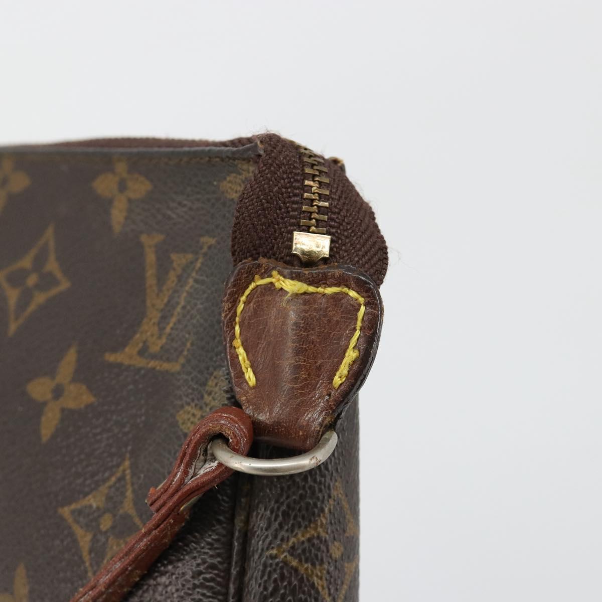 LOUIS VUITTON Monogram Pochette Accessoires Pouch M51980 LV Auth bs35597