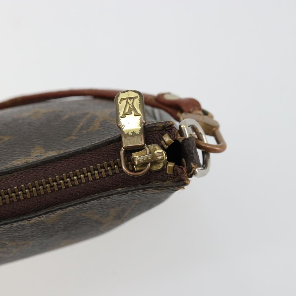 LOUIS VUITTON Monogram Pochette Accessoires Pouch M51980 LV Auth bs35597