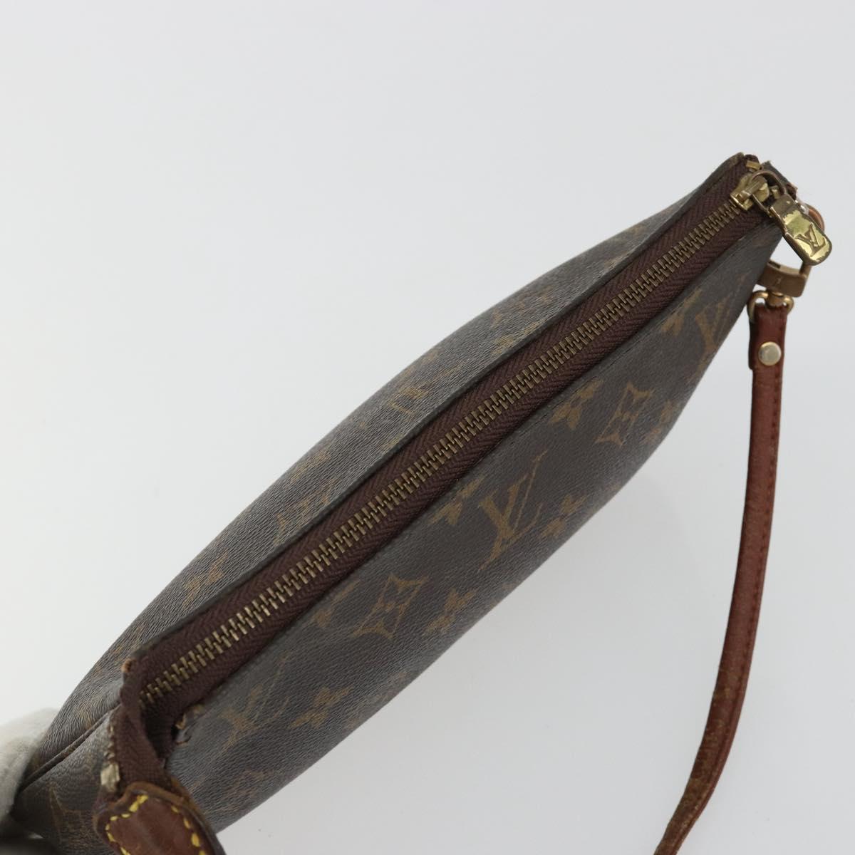 LOUIS VUITTON Monogram Pochette Accessoires Pouch M51980 LV Auth bs35597