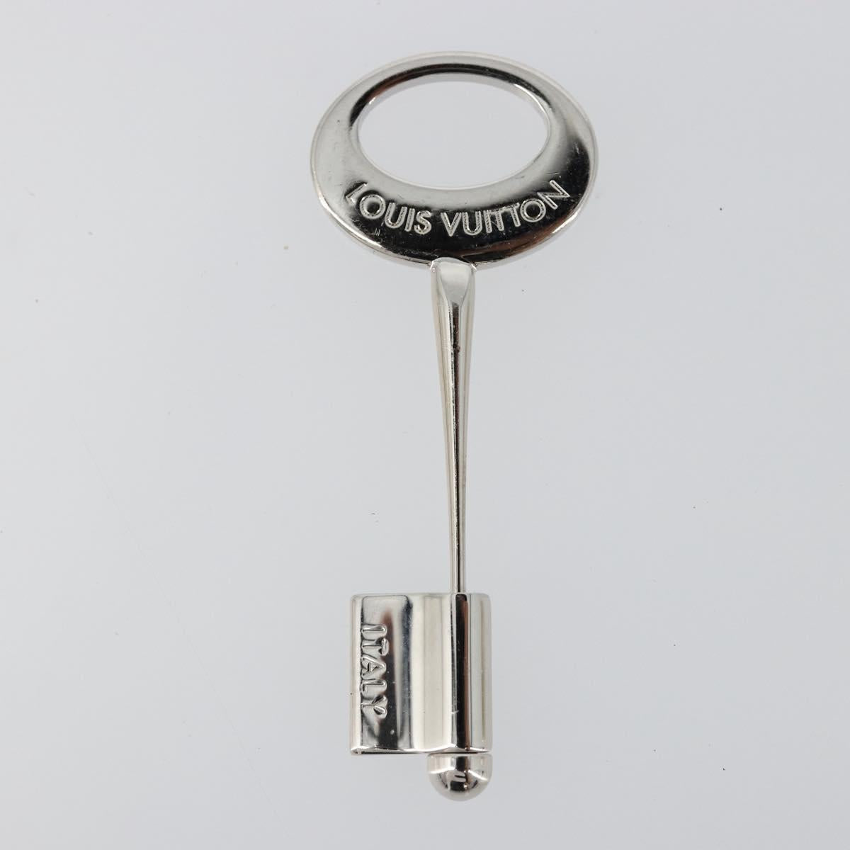 LOUIS VUITTON Travel Key Brooch Set Brooch metal Silver M68098 LV Auth bs35611