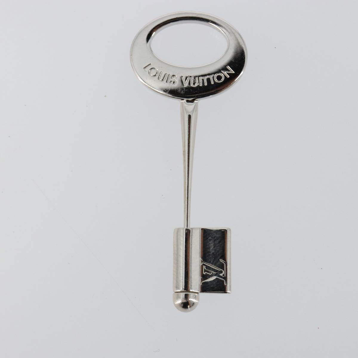 LOUIS VUITTON Travel Key Brooch Set Brooch metal Silver M68098 LV Auth bs35611