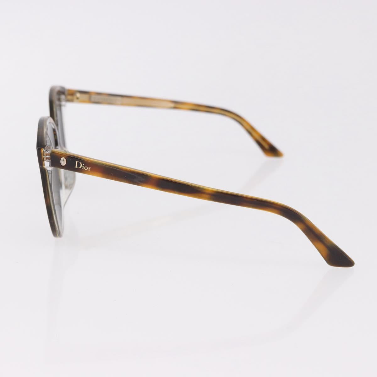 Christian Dior Sunglasses plastic 2 Set Black Brown Auth bs35615