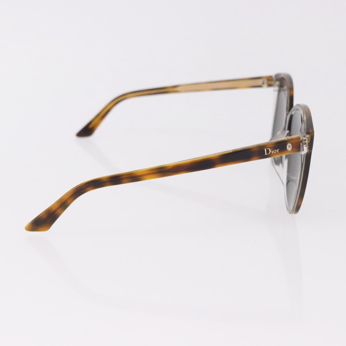 Christian Dior Sunglasses plastic 2 Set Black Brown Auth bs35615