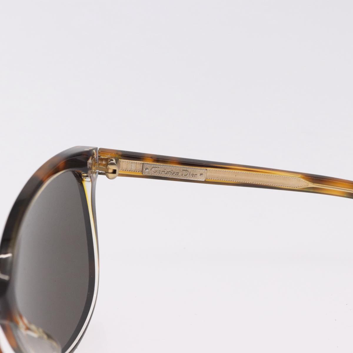 Christian Dior Sunglasses plastic 2 Set Black Brown Auth bs35615