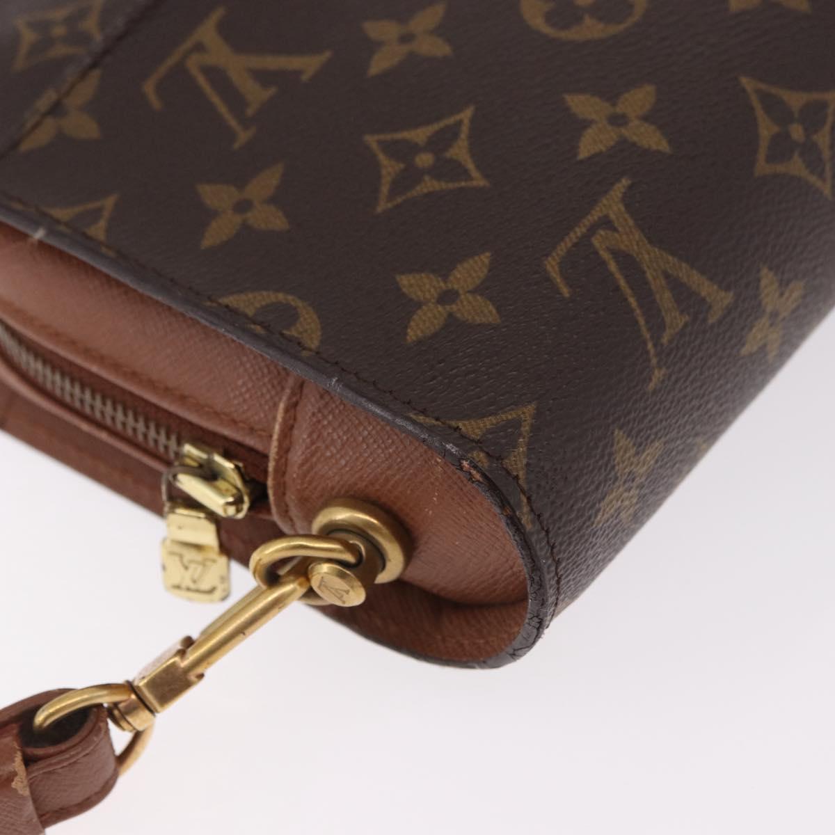 LOUIS VUITTON Monogram Orsay Clutch Bag M51790 LV Auth bs35619