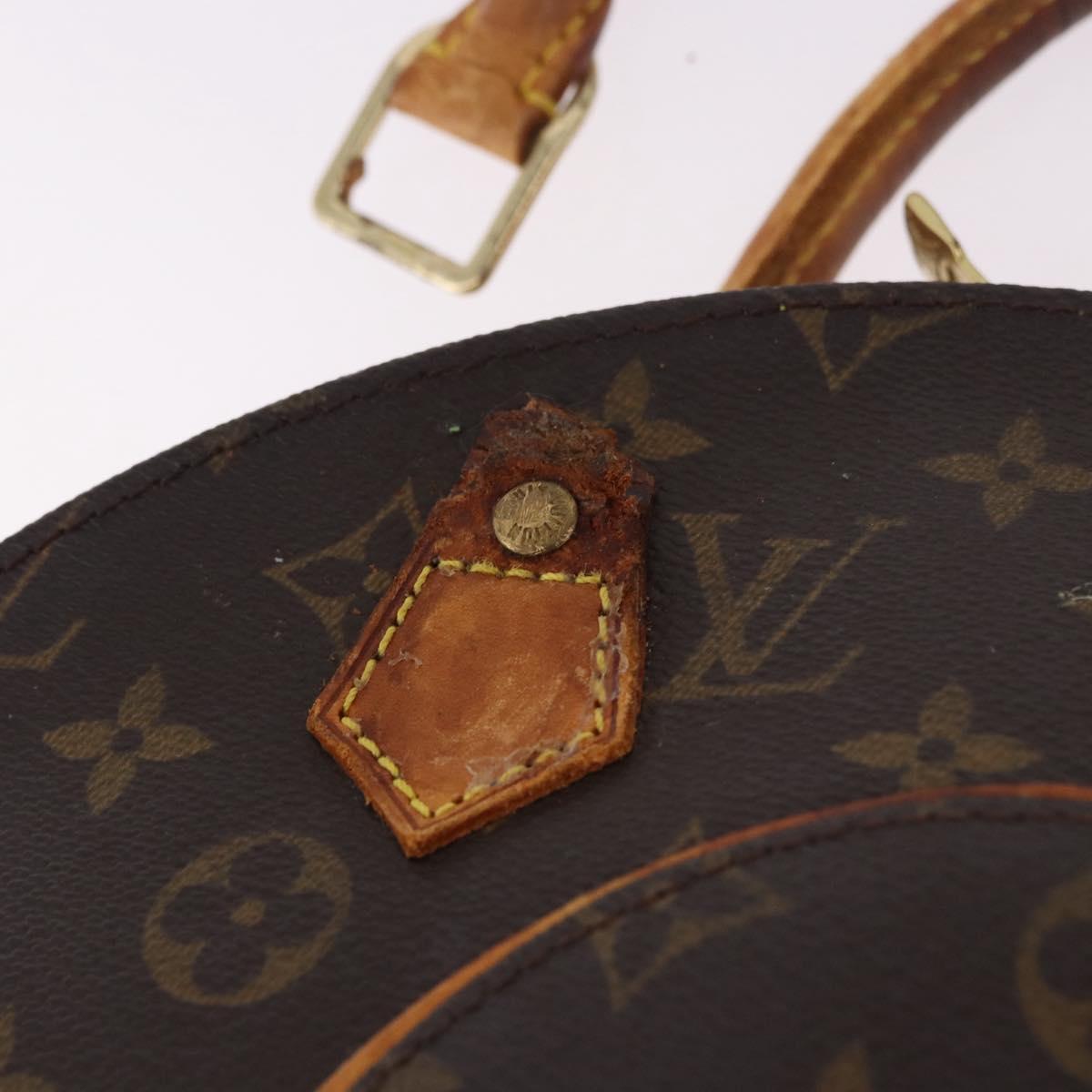 LOUIS VUITTON Monogram Ellipse PM Hand Bag M51127 LV Auth bs35620