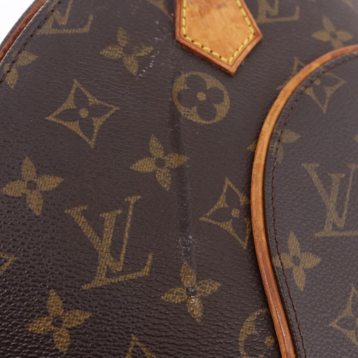LOUIS VUITTON Monogram Ellipse PM Hand Bag M51127 LV Auth bs35620