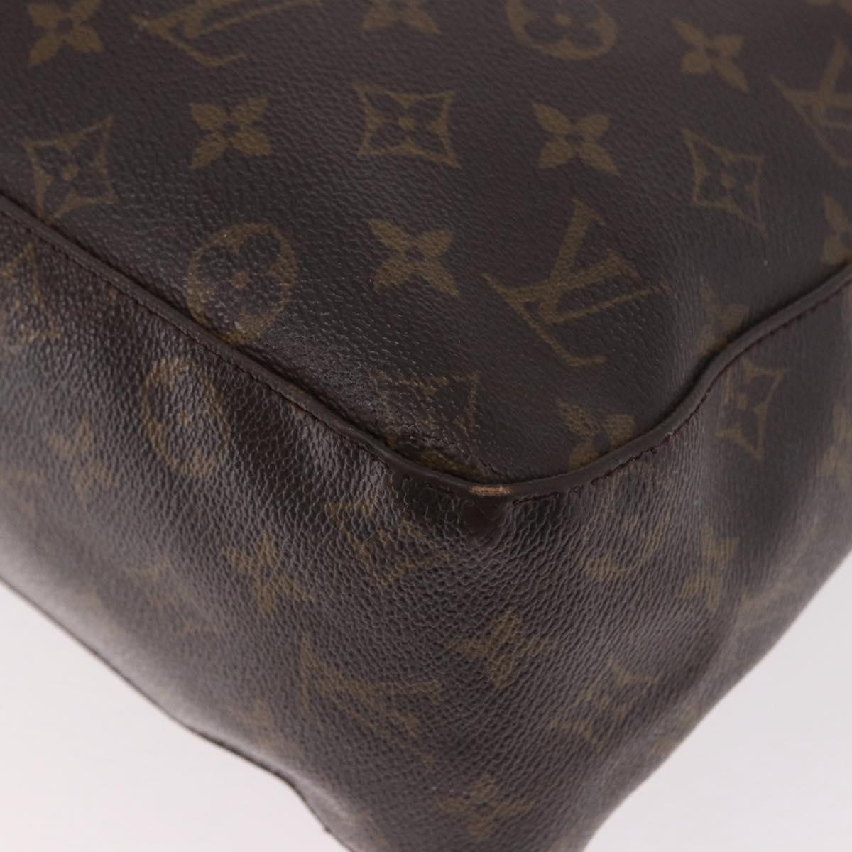 LOUIS VUITTON Monogram Looping GM Shoulder Bag M51145 LV Auth bs35621