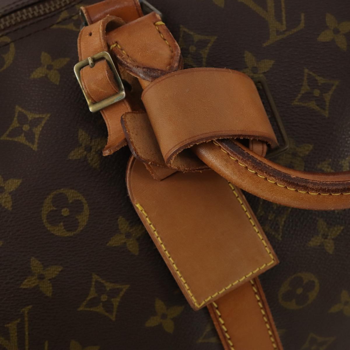 LOUIS VUITTON Monogram Keepall 55 Boston Bag M41424 LV Auth bs35622