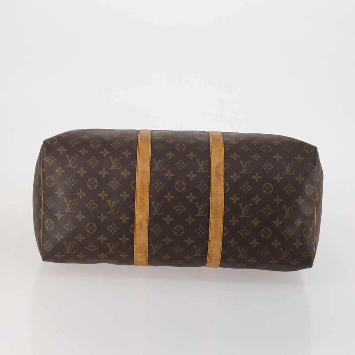 LOUIS VUITTON Monogram Keepall 50 Boston Bag M41426 LV Auth bs35623