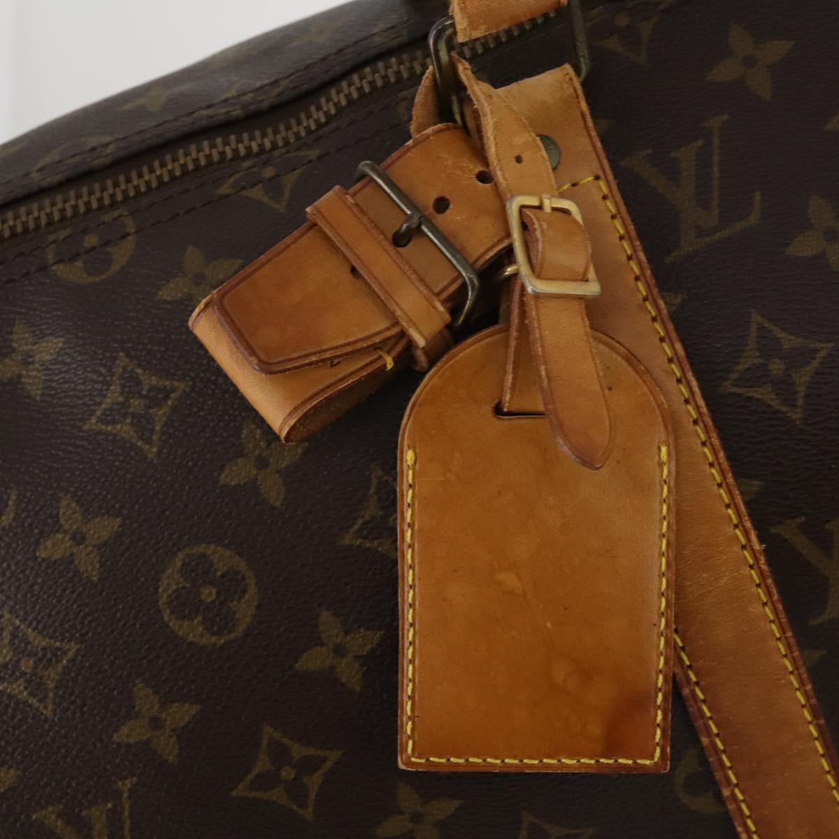 LOUIS VUITTON Monogram Keepall 50 Boston Bag M41426 LV Auth bs35623