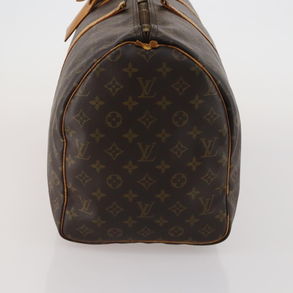 LOUIS VUITTON Monogram Keepall 50 Boston Bag M41426 LV Auth bs35623