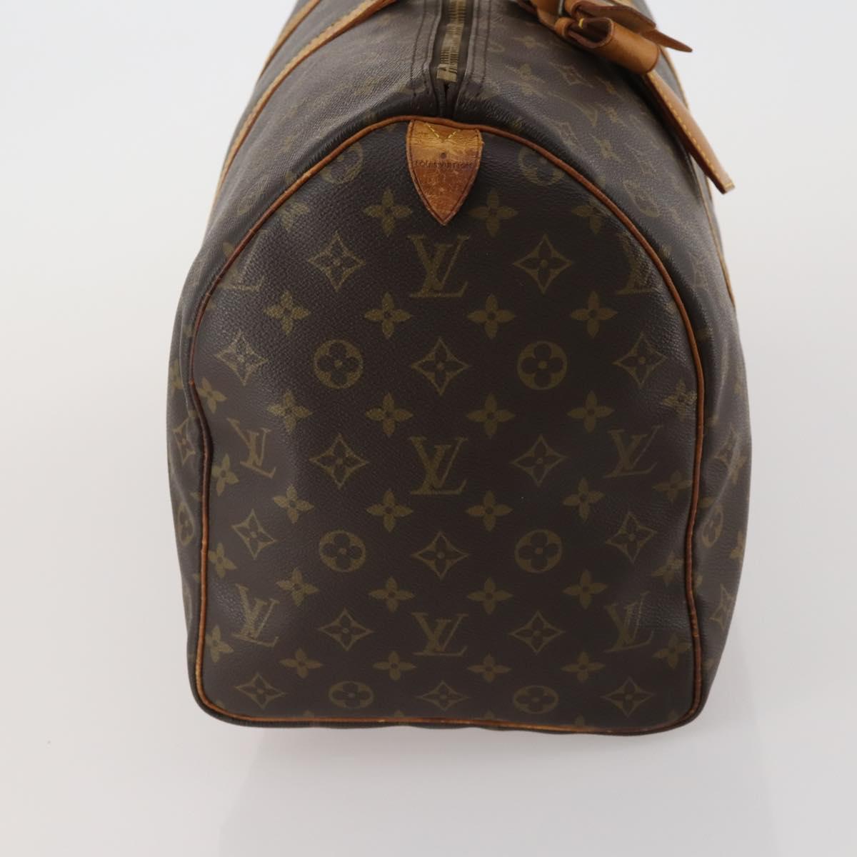 LOUIS VUITTON Monogram Keepall 50 Boston Bag M41426 LV Auth bs35623