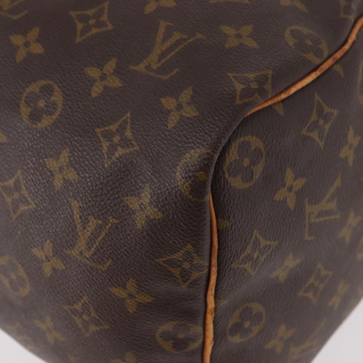 LOUIS VUITTON Monogram Speedy 40 Hand Bag M41522 LV Auth bs35624