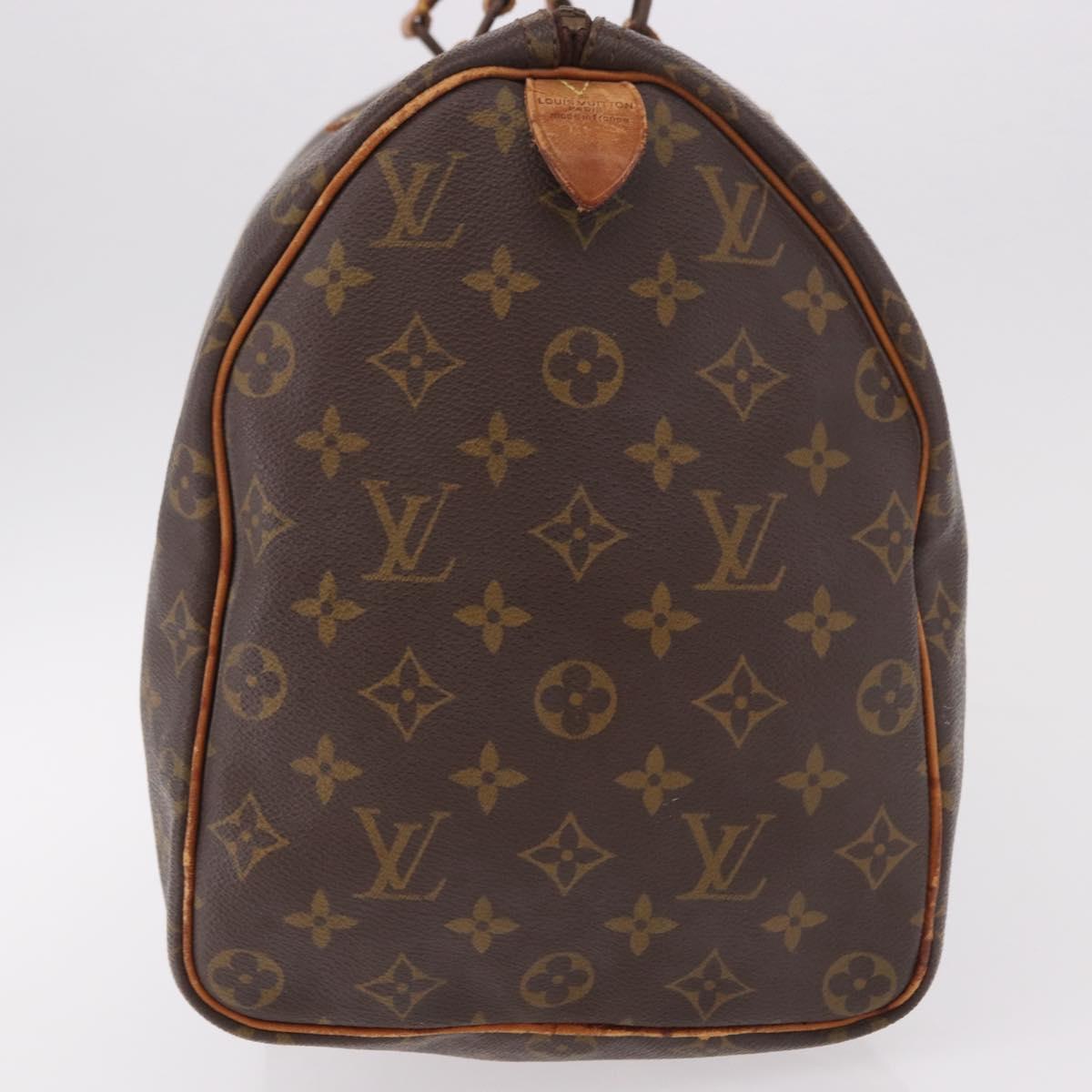 LOUIS VUITTON Monogram Speedy 40 Hand Bag M41522 LV Auth bs35624