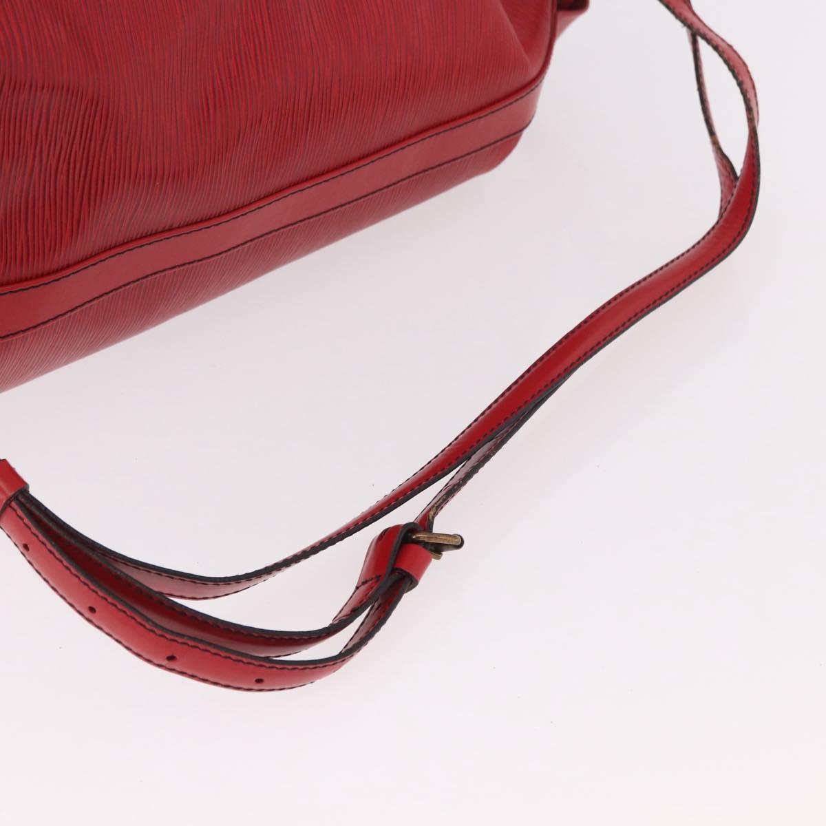 LOUIS VUITTON Epi Randonnee GM Shoulder Bag Red M43087 LV Auth bs35628