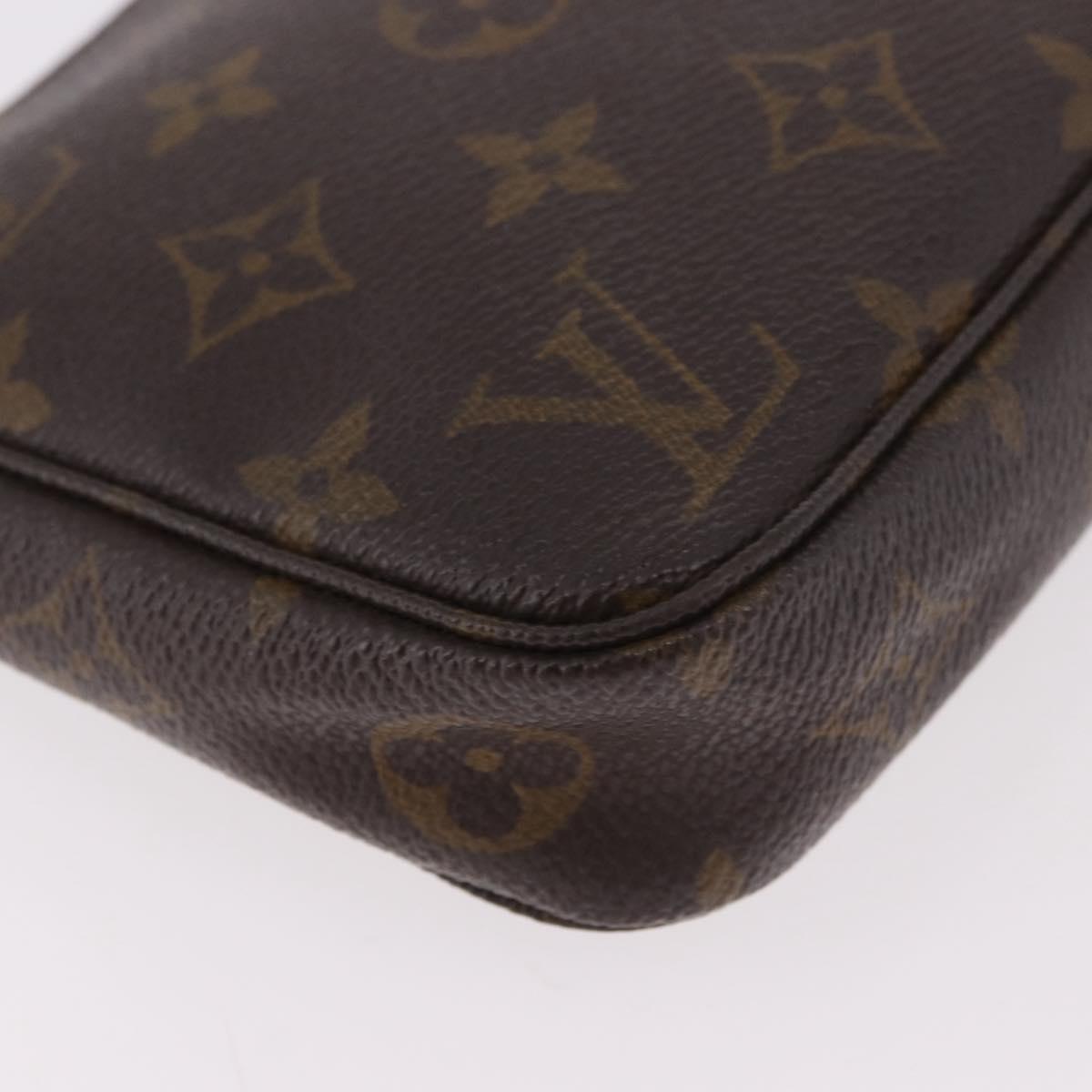 LOUIS VUITTON Monogram Pochette Accessoires Accessory Pouch M51980 Auth bs35636