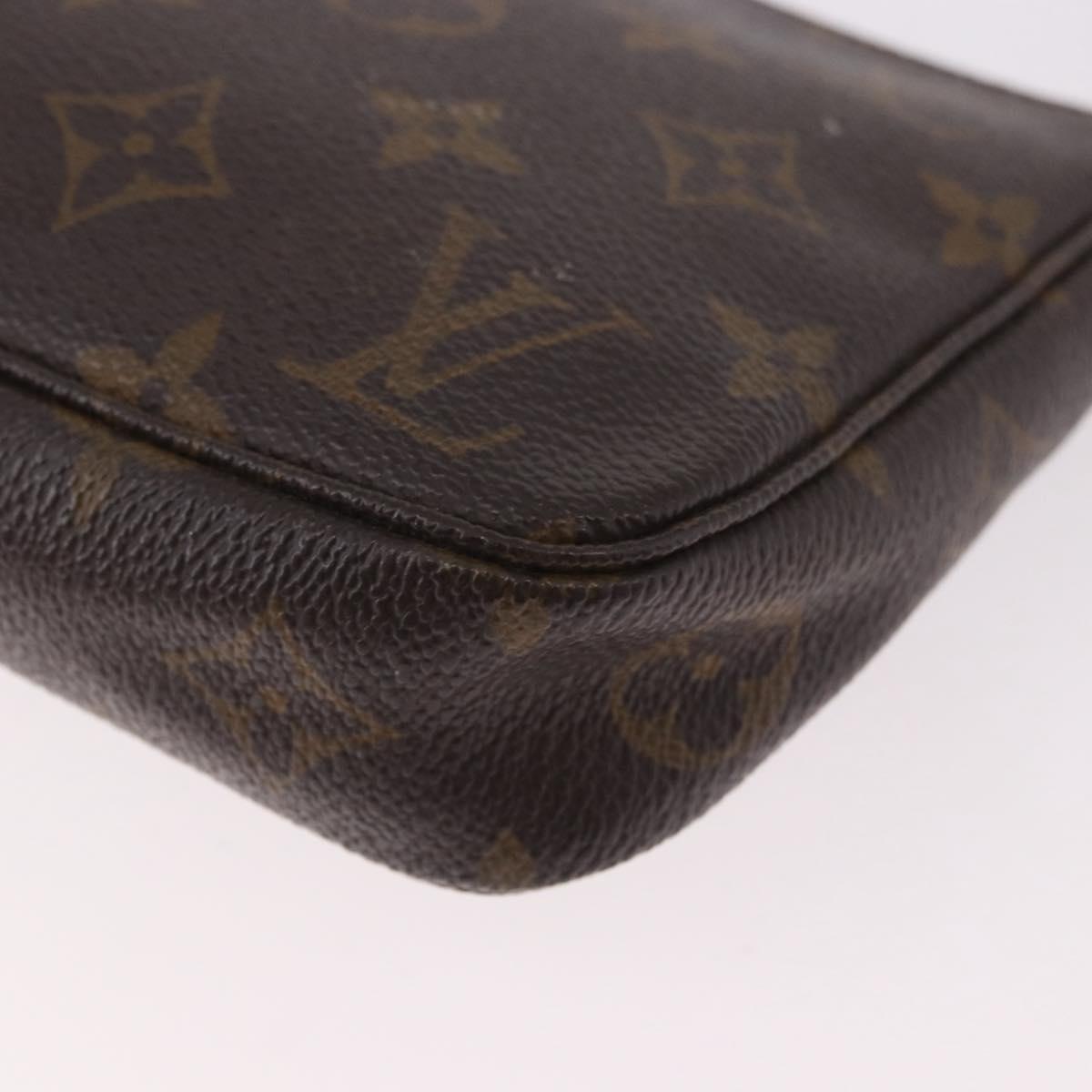 LOUIS VUITTON Monogram Pochette Accessoires Accessory Pouch M51980 Auth bs35636