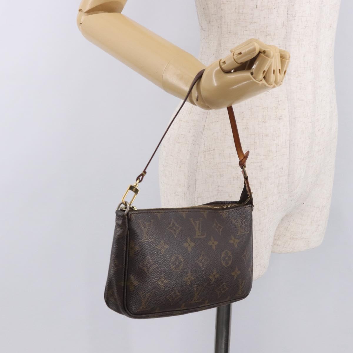 LOUIS VUITTON Monogram Pochette Accessoires Accessory Pouch M51980 Auth bs35636