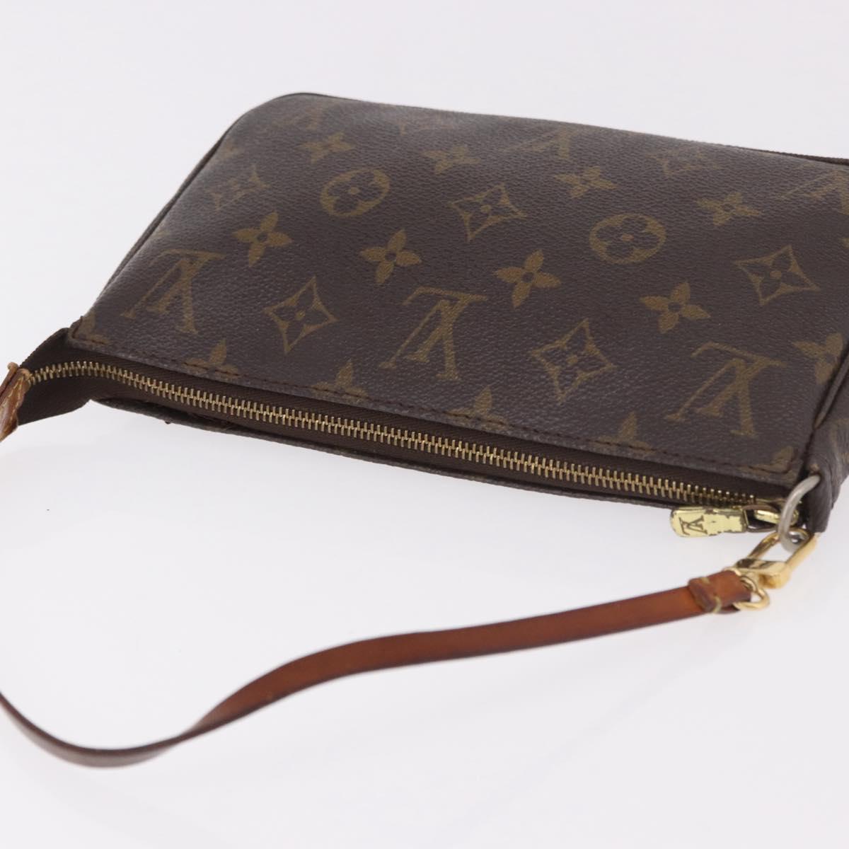 LOUIS VUITTON Monogram Pochette Accessoires Accessory Pouch M51980 Auth bs35636