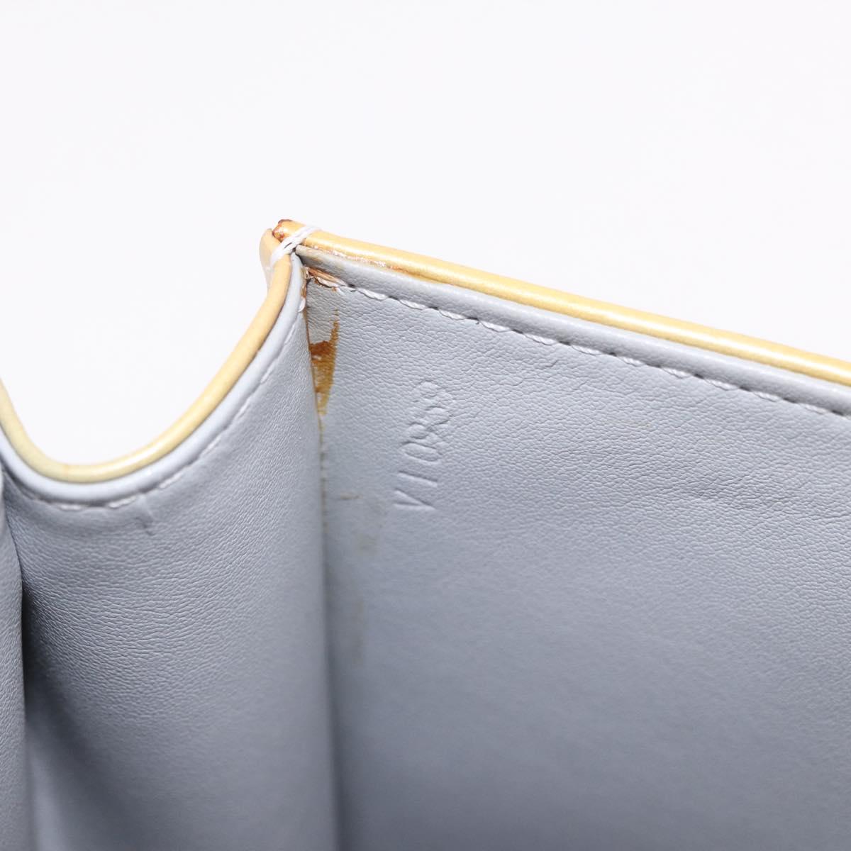 LOUIS VUITTON Monogram Vernis Spring Street Hand Bag Gris M91029 Auth bs35645A